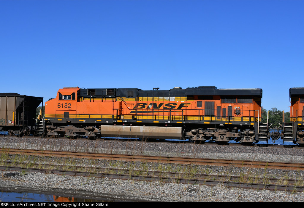 BNSF 6182 Roster shot.